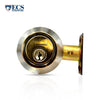 ECS HARDWARE - Durable Combo Lockset w/ Single Knob & Deadbolt - Entrance - Antique Bronze - Grade 3 (SC1)