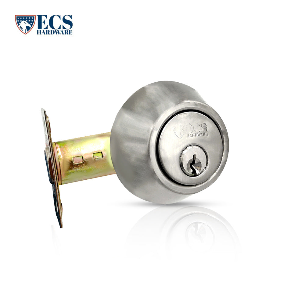 ECS HARDWARE - Durable Combo Lockset w/ Single Knob & Deadbolt - Entra ...