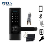 ECS HARDWARE - H1B-WIP65 - Premium Electronic Keyless Smart Entry Lock with Smart Lever