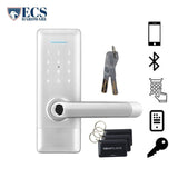 ECS HARDWARE - H1B-WIP65 - Premium Electronic Keyless Smart Entry Lock with Smart Lever
