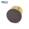 ECS HARDWARE - Durable Premium Dummy Mortise Cylinder - 1" 10B Oil Rubbed Bronze