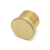 ECS HARDWARE - Durable Premium Dummy Mortise Cylinder - 1" US3 Polished Brass