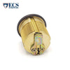 ECS HARDWARE - Durable Premium Mortise Cylinder - 1-1/8" 10B Oil Rubbed Bronze / Black SC1