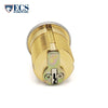 ECS HARDWARE - Durable Premium Mortise Cylinder - 1-1/2" 26D Satin Chrome SC1