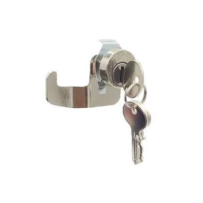 ECS HARDWARE - Durable Premium USPS Mailbox Lock Clockwise HL1 Keyway - Keyed Different - US14 Bright Nickel