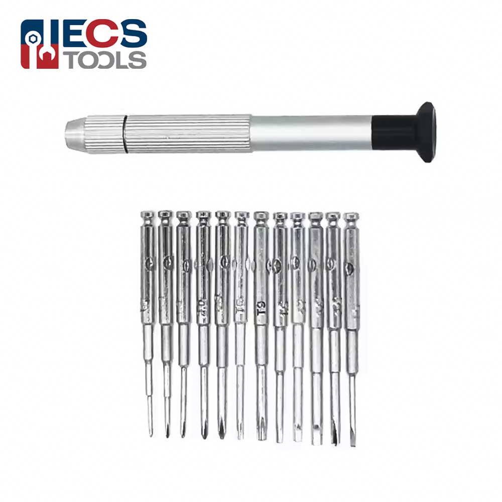 ECS TOOLS - MT-P0131B - 13 in 1 Magnetic Mini Screwdriver Set