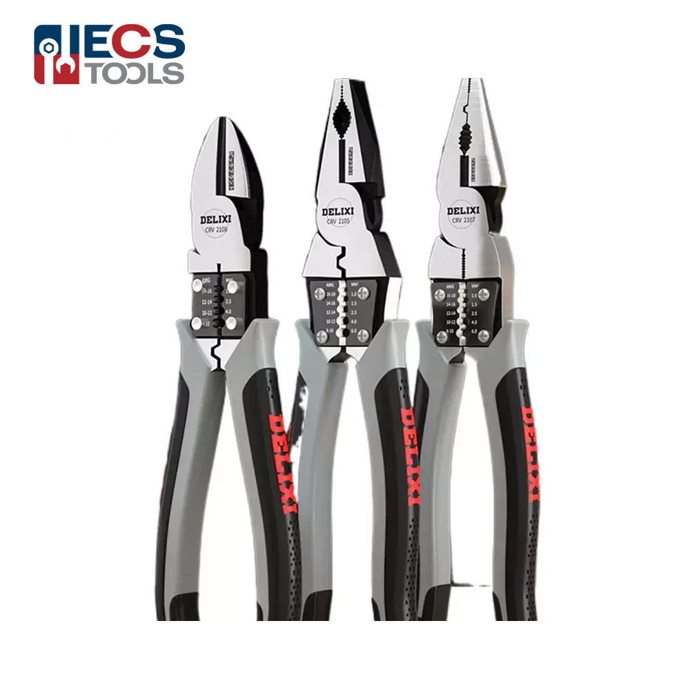 ECS TOOLS- Multifunctional Hardware Tools - Universal Wire Cutters and Diagonal Nose Pliers