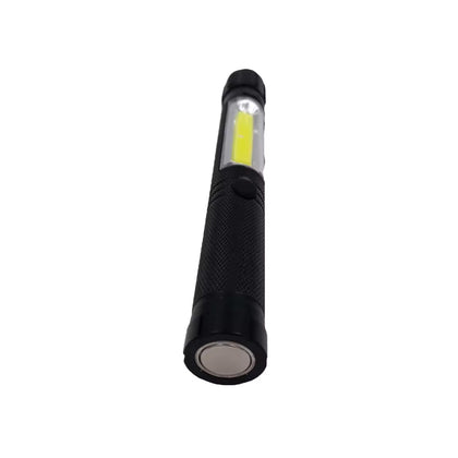 ECS TOOLS - RH-12280 - COB LED Work Flashlight with Magnetic Base and Clip Multi-Function Pocket Pen Light Inspection Work Light - Aluminum