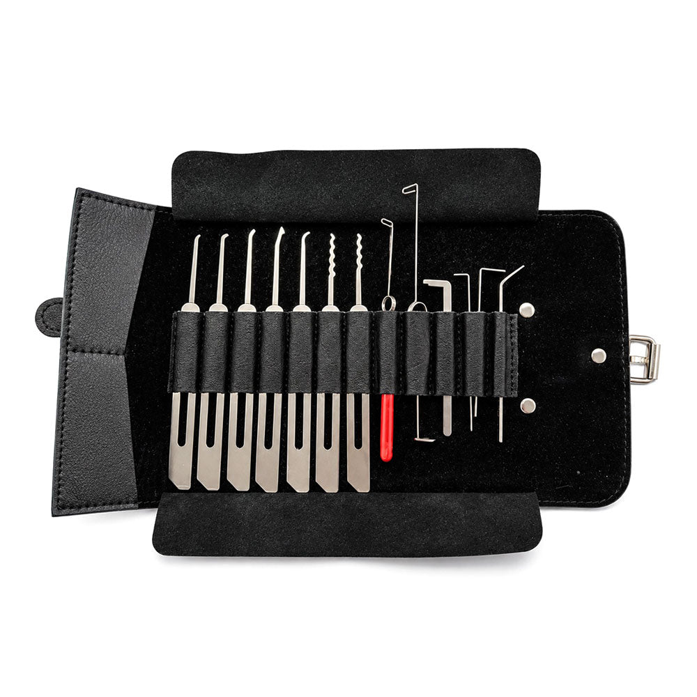 ECS TOOLS 13Pcs Single Hook Lock Pick Set