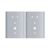 Entry Armor Kaba E-Plex 2000 Series Mortise Flat Plates (EWP-IN640-MORT-FP-S)
