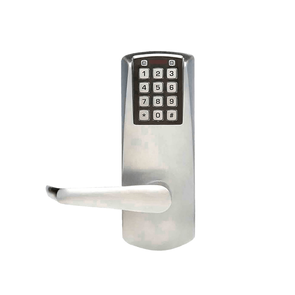 Dormakaba E-Plex - E201ULL - Electronic Pushbutton Exit Device Lever Trim with Mortise and SVR Devices