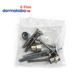 Dormakaba E-Plex - 062-510261A - Hardware Pack for 2000 Series Electronic Pushbutton Locks - Satin Chrome