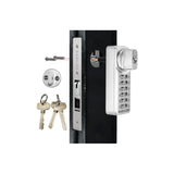 EASILOK SK1850S Storefront Deadbolt Keyless Lock with SFIC Key Override
