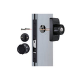 EASILOK SM1850 Mechanical Storefront Door Lock with Keyless Twist-to-Lock Replacement for Adams Rite MS1850S