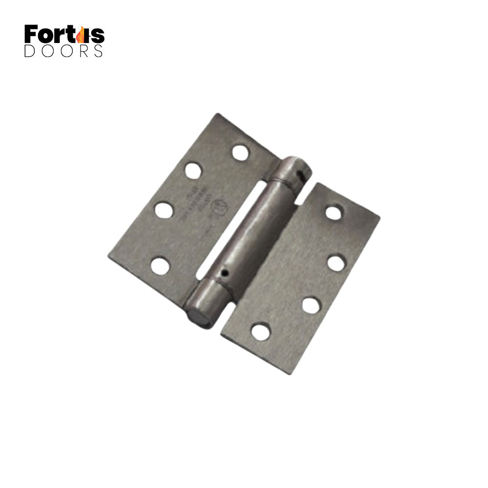Fortis Doors - FDC303 - Adjustable Spring Hinge - 4-1/2" x 4-1/2" - US26D - Satin Chromium Plated (626)