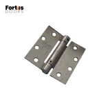 Fortis Doors - FDC303 - Adjustable Spring Hinge - 4-1/2" x 4-1/2" - US26D - Satin Chromium Plated (626)