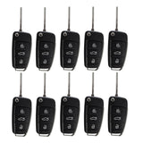 2006 - 2015 Audi Flip Key Shell 3B for FCC# IYZ-3314 (10 Pack)