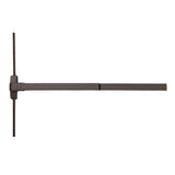GAAB G360 Standard Duty Narrow Style with Surface Vertical Rod Exit Device UL 305 - 36" - Dark Bronze