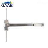 GAAB G399 Heavy Duty Wide Style Exit Device UL 305 - US32D - Satin Stainless Steel (630)