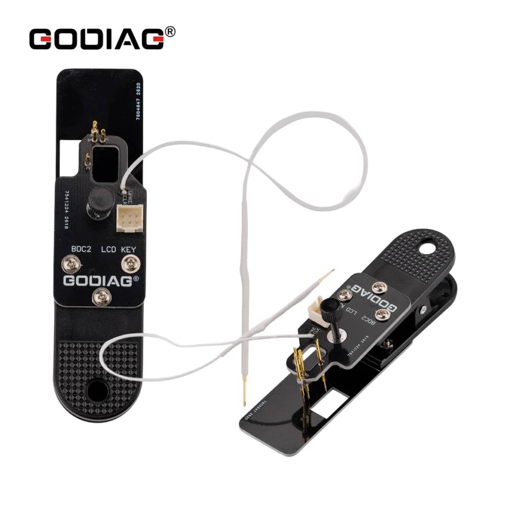 GODIAG BCP U KEY BDC2 BDC3 14-in-1 Adapter Kit for 5C/5D Encrypted Key Programming and Matching - Supports KEY TOOL PLUS/IM608/KD-MAX/KYDZ Tablets