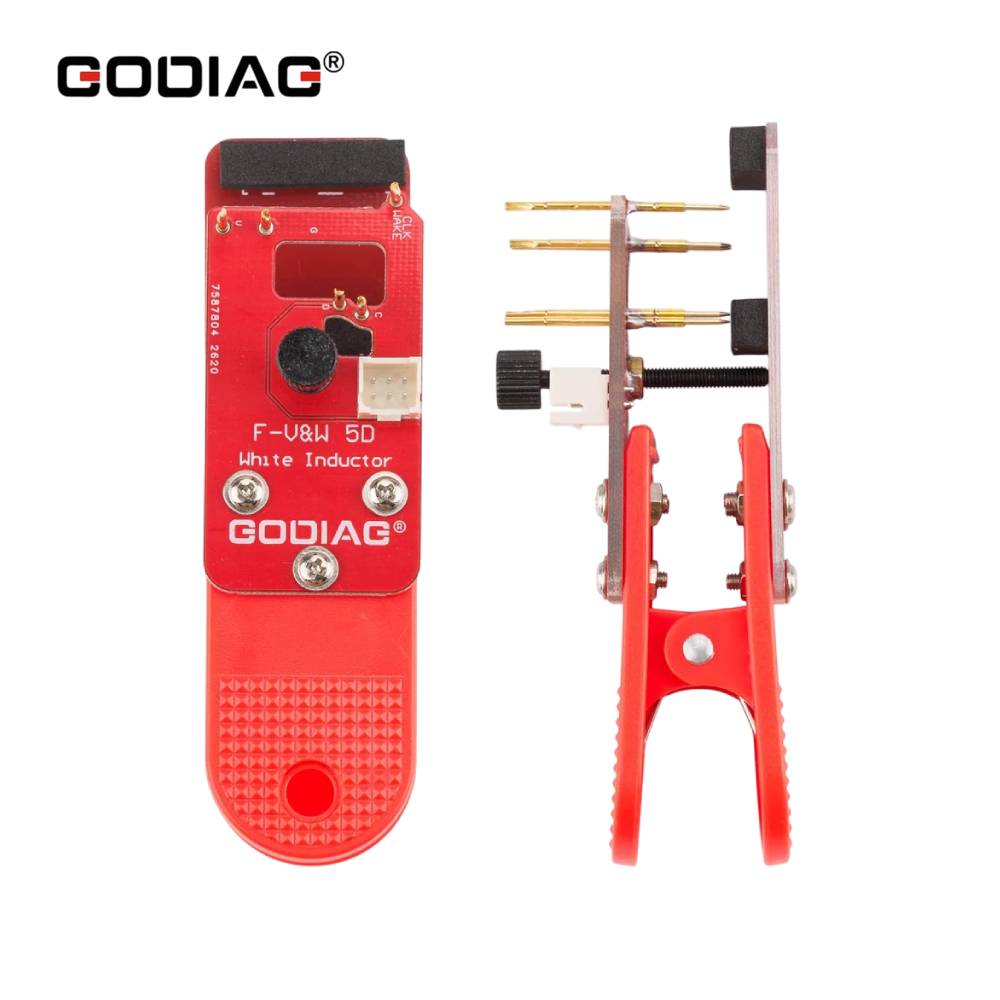GODIAG BCP U KEY BDC2 BDC3 14-in-1 Adapter Kit for 5C/5D Encrypted Key Programming and Matching - Supports KEY TOOL PLUS/IM608/KD-MAX/KYDZ Tablets