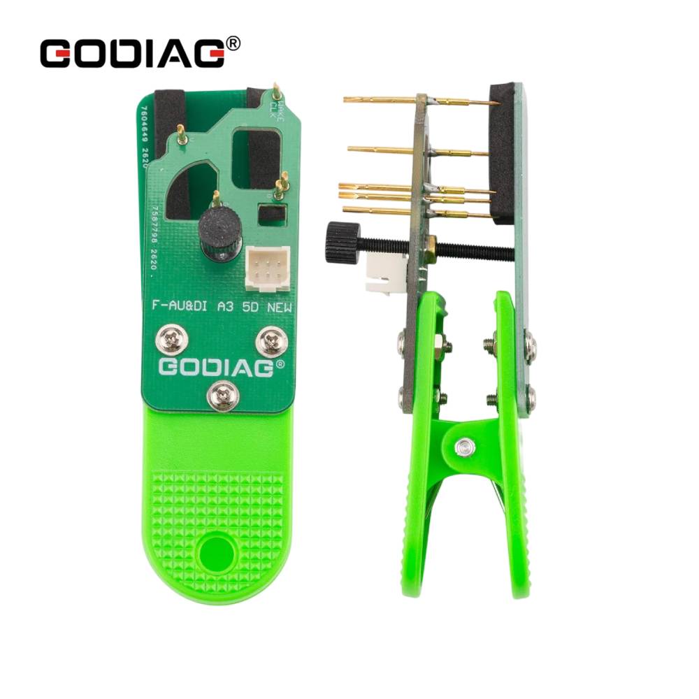 GODIAG BCP U KEY BDC2 BDC3 14-in-1 Adapter Kit for 5C/5D Encrypted Key Programming and Matching - Supports KEY TOOL PLUS/IM608/KD-MAX/KYDZ Tablets
