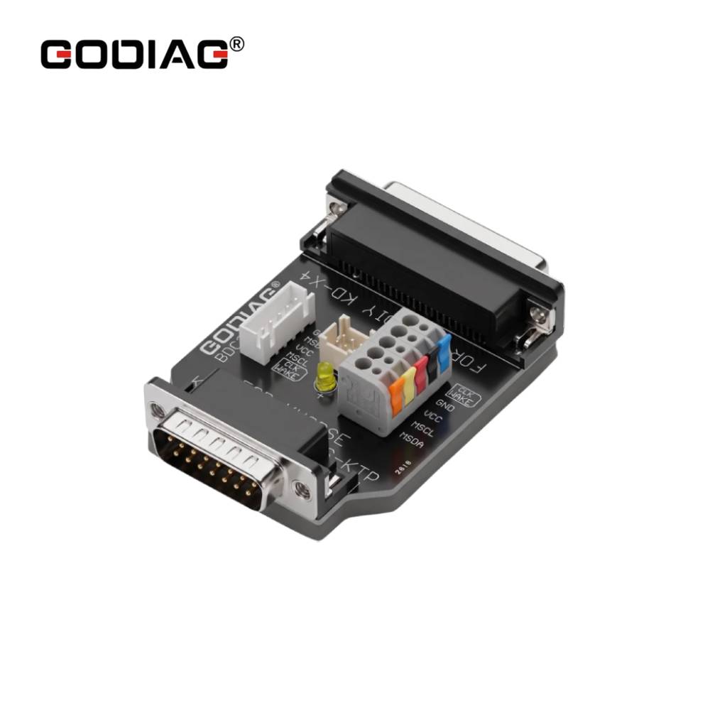 GODIAG BCP U KEY BDC2 BDC3 14-in-1 Adapter Kit for 5C/5D Encrypted Key Programming and Matching - Supports KEY TOOL PLUS/IM608/KD-MAX/KYDZ Tablets