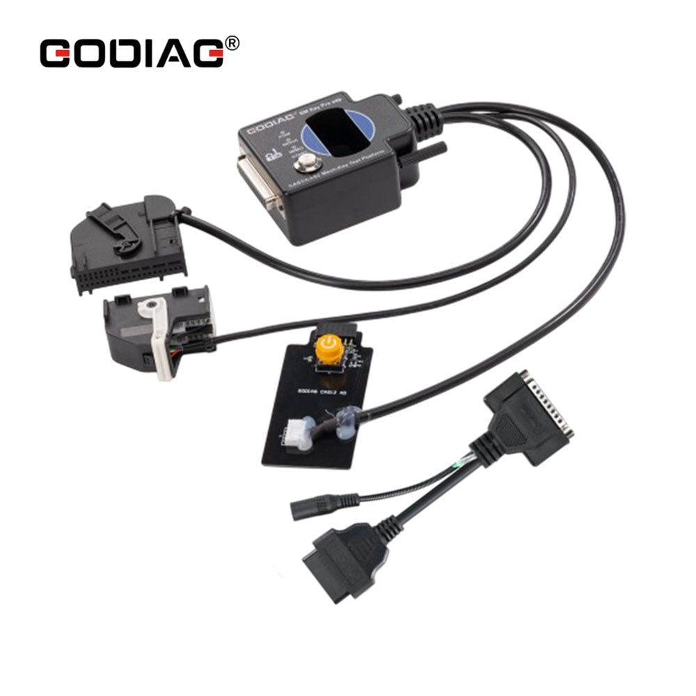GODIAG BMW CAS1 CAS2 Mech-Key Test Platform, CAS and Key Synchronization Tool with Solder-Free Matching, CAS Data Read/Write and Programming