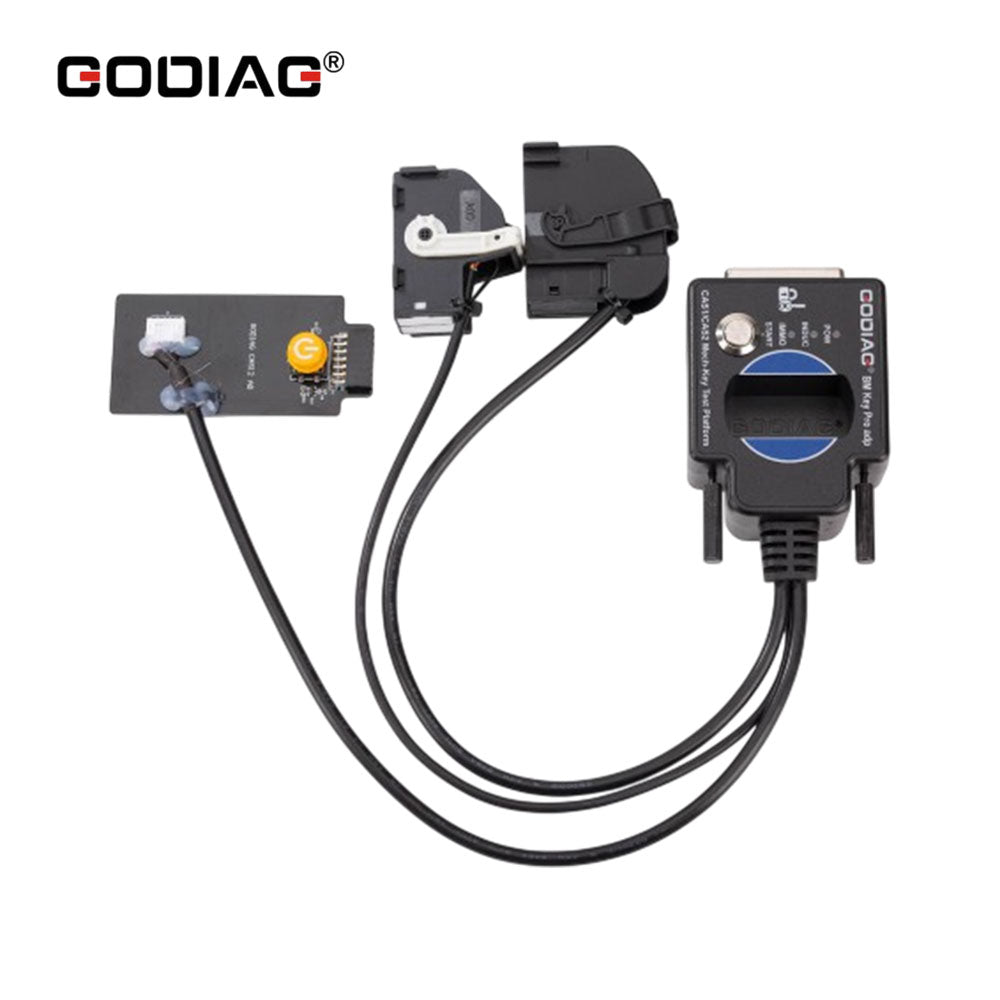 GODIAG BMW CAS1 CAS2 Mech-Key Test Platform, CAS and Key Synchronization Tool with Solder-Free Matching, CAS Data Read/Write and Programming