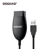 GODIAG GD101 J2534 Pass-Thru OBD2 Diagnostic Cable Compatible with IDS, HDS, TIS, Forscan, ScanMaster, SDD, PCM-Flash and ELM327