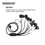GODIAG 7-In-1 Gearbox Cable Set Work with GT107 Plus for V30/ DQ200/ DL501/ VL300/ VL381/ DQ500/ DQ250