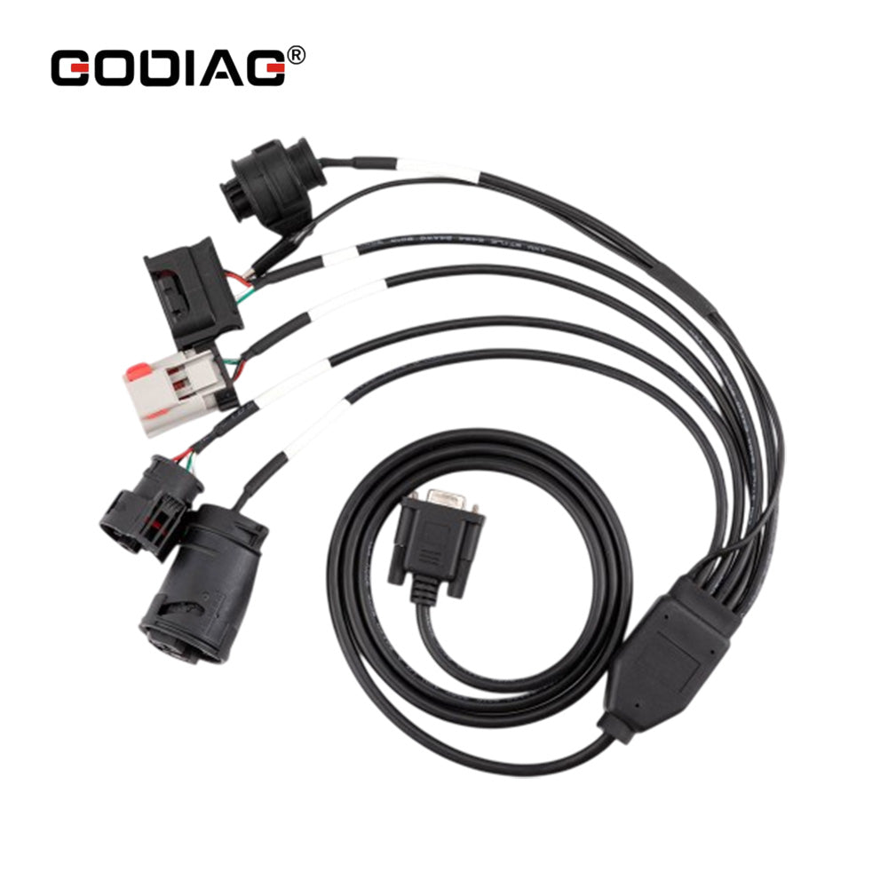 GODIAG 5-In-1 MB ISM Gearbox Cable Set Compatible with VGS FDCT, 722.8, 722.9, 725 ECU Programming Tool