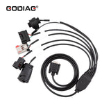 GODIAG 5-In-1 MB ISM Gearbox Cable Set Compatible with VGS FDCT, 722.8, 722.9, 725 ECU Programming Tool