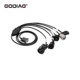 GODIAG 5-In-1 MB ISM Gearbox Cable Set Compatible with VGS FDCT, 722.8, 722.9, 725 ECU Programming Tool