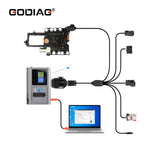 GODIAG 5-In-1 MB ISM Gearbox Cable Set Compatible with VGS FDCT, 722.8, 722.9, 725 ECU Programming Tool