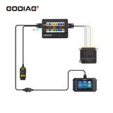 GODIAG GT100 PLUS GPT ENET DOIP OBDII Breakout Box ECU Connector with 24V to 12V Converter
