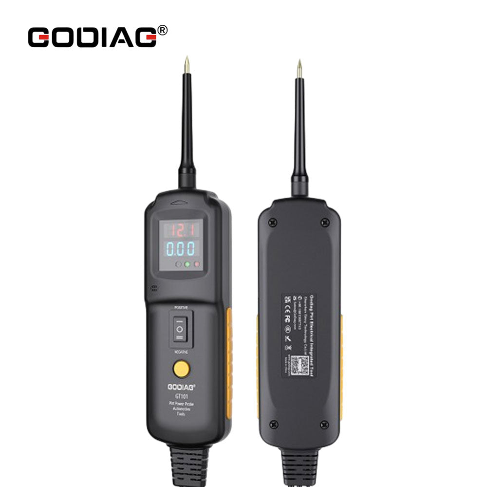 GODIAG GT101 4-In-1 DC 6-40V Circuit Tester Power Circuit Probe Relay Tester with Fuel Injector Cleaning and Testing