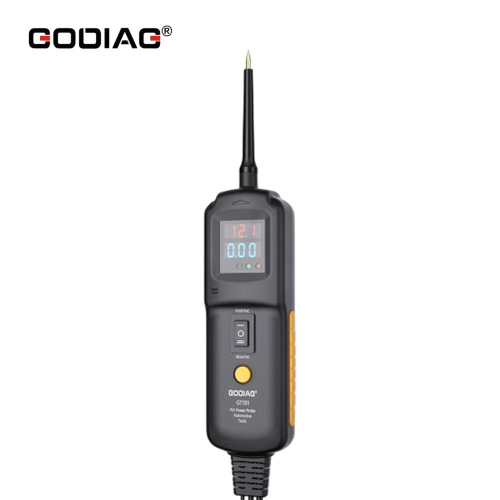 GODIAG GT101 4-In-1 DC 6-40V Circuit Tester Power Circuit Probe Relay Tester with Fuel Injector Cleaning and Testing
