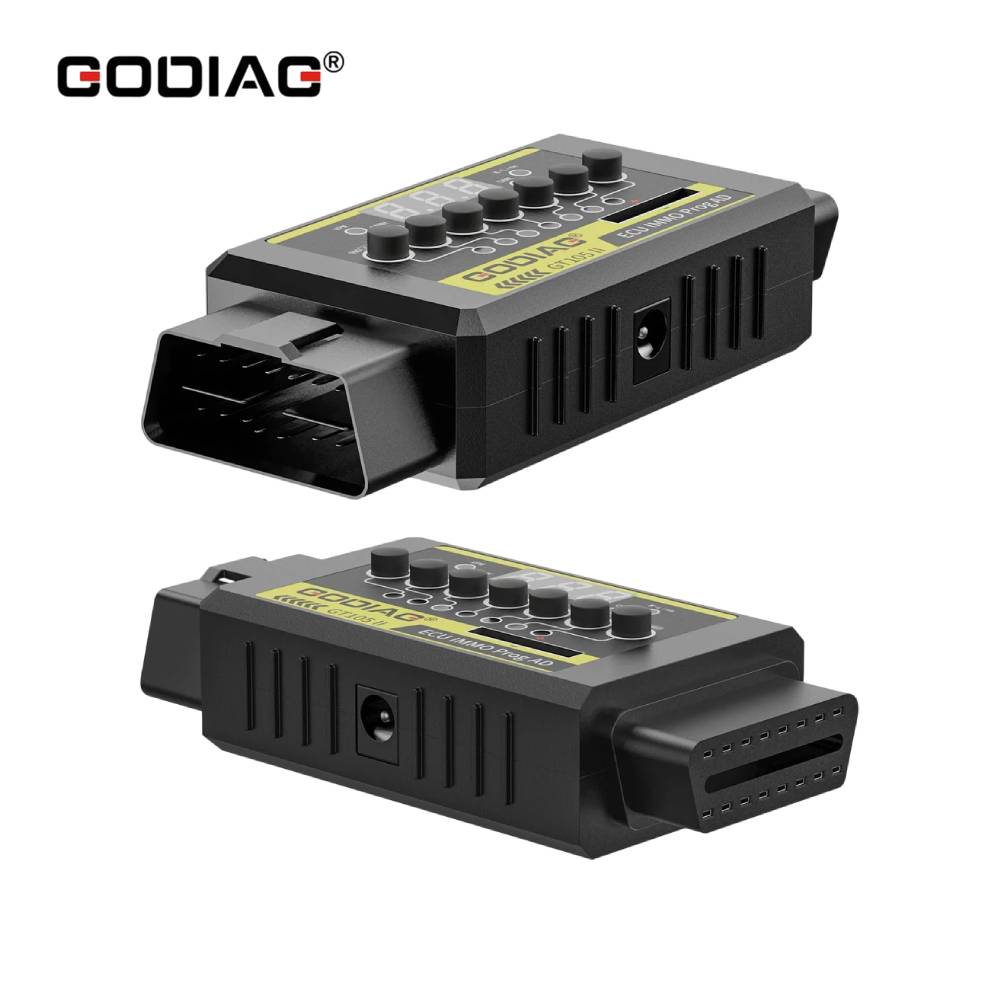 GODIAG ECU IMMO Prog AD GT105 II Break Out Box ECU Connector with Full Protocol OBD2 Universal Jumper Breakout Tricore Cable