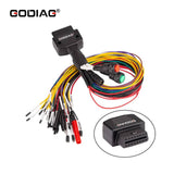 GODIAG ECU IMMO Prog AD GT105 II Break Out Box ECU Connector with Full Protocol OBD2 Universal Jumper Breakout Tricore Cable