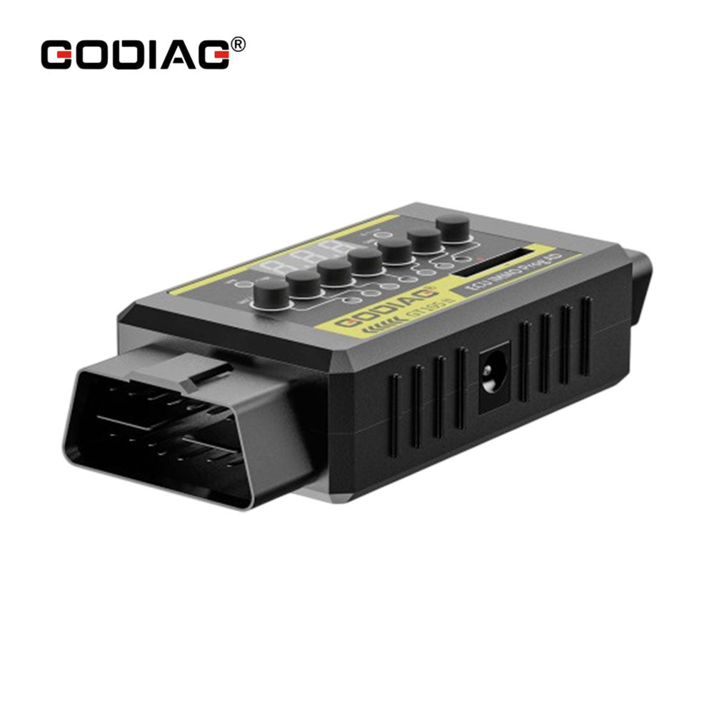 GODIAG GT105 II OBD2 Breakout Box ECU IMMO Programmer with Voltage Display and 11V Low Battery Alarm