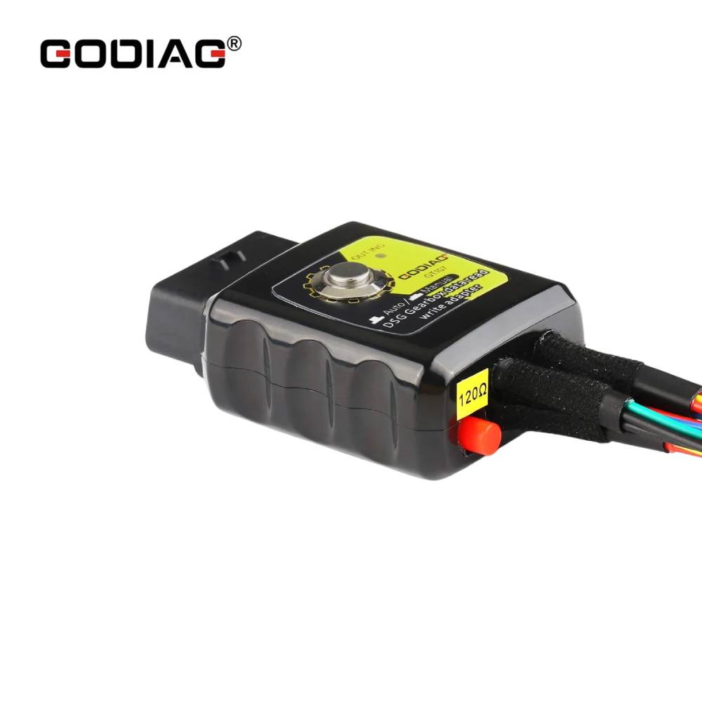 GODIAG GT107 DSG Gearbox Adapter with GT105 II IMMO Prog AD For DQ250, DQ200, VL381, VL300, DQ500, DL501, Benz, BMW
