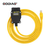 GODIAG GT109 DOIP ENET Adapter with Voltage Display for BMW, MB, VW and Audi