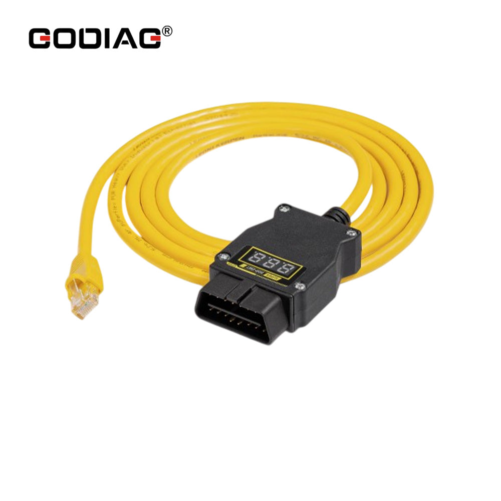 GODIAG GT109 DOIP ENET Adapter with Voltage Display for BMW, MB, VW and Audi