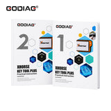 GODIAG 2023 Newest Key Tool Plus Instruction Books 1 and 2 for Locksmiths and Vehicle Maintenance Engineers