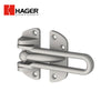 HAGER - 1412 - Door Guard - Satin Chrome