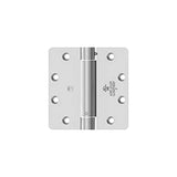 HAGER - 1751 - Full Mortise Residential Spring Hinge - 1/4 Inch Round Corners 4 Inch by 4 Inch