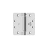 HAGER - 1751 - Full Mortise Residential Spring Hinge - 1/4 Inch Round Corners 4 Inch by 4 Inch