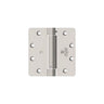 HAGER - 1751 - Full Mortise Residential Spring Hinge - 1/4 Inch Round Corners 4 Inch by 4 Inch