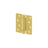 HAGER - 1751 - Full Mortise Residential Spring Hinge - 4 by 4 - Steel Base Material - 1/4 Round Corners